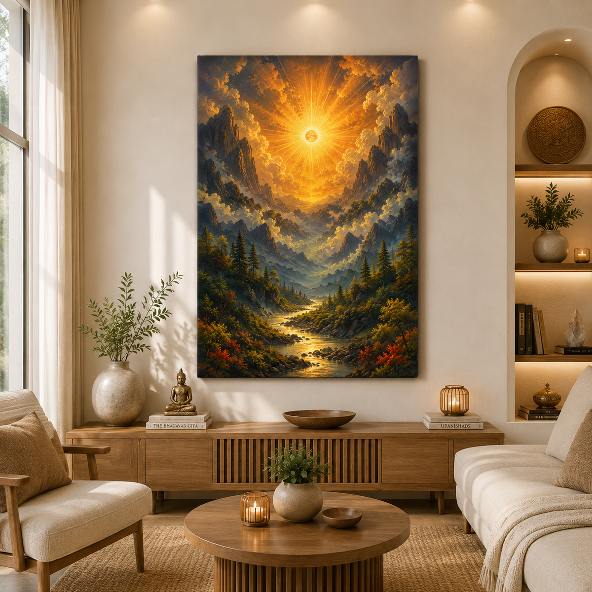 sunrise in Radiant valley