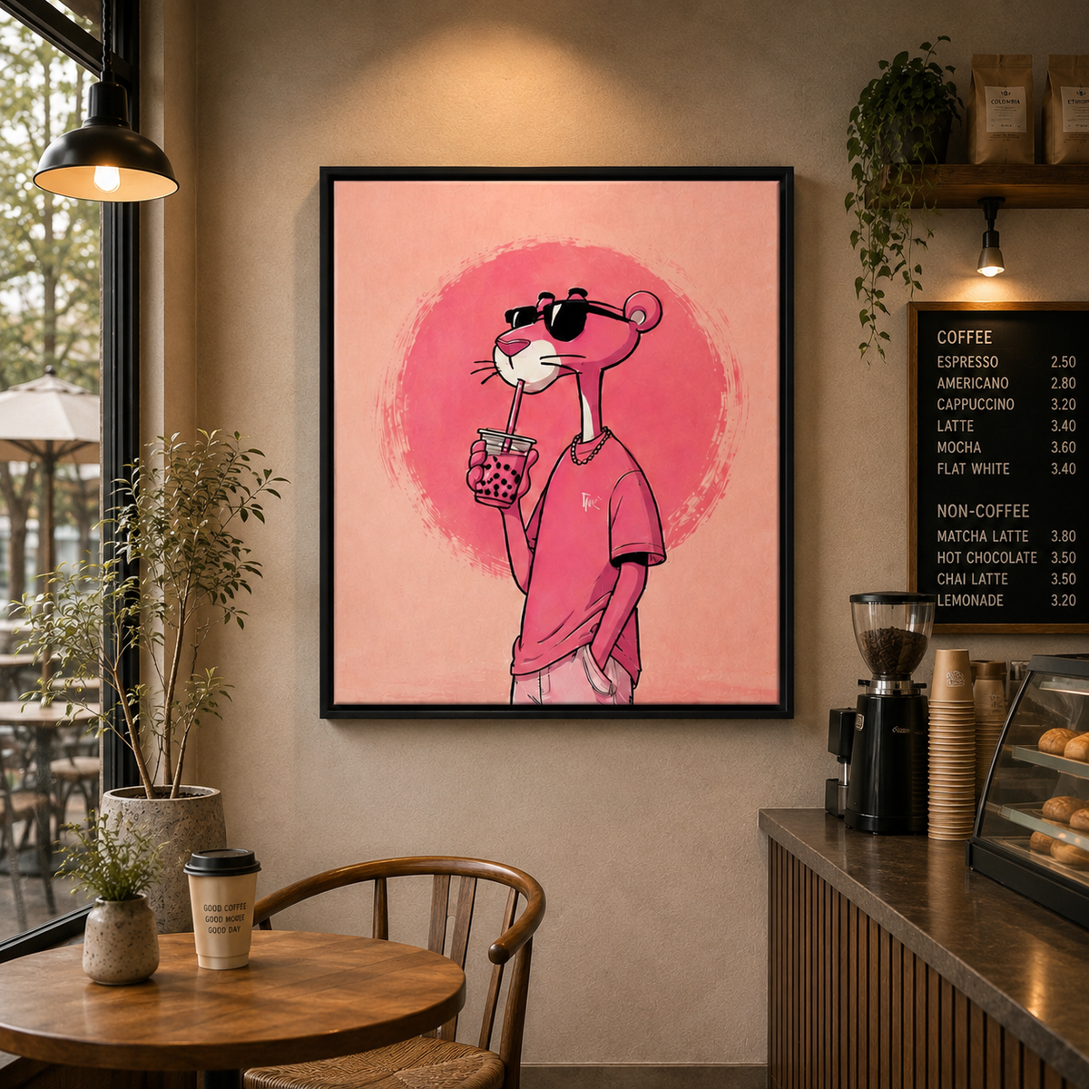 Pink Boba Panther