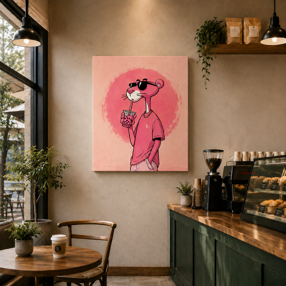 Pink Boba Panther