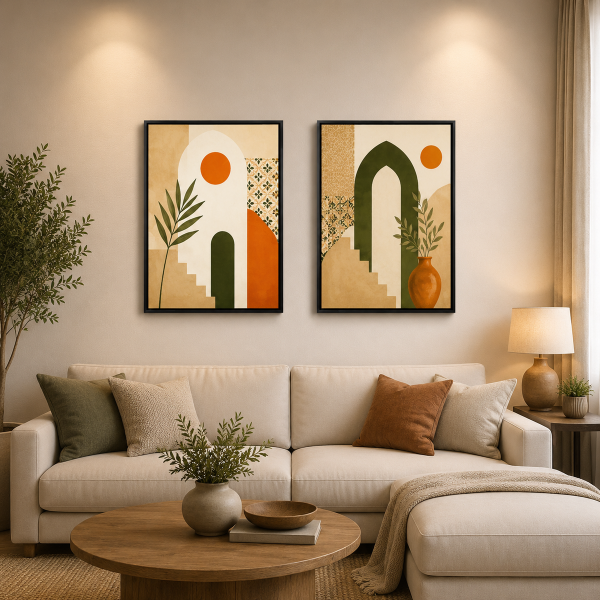 Sunlit Archways