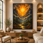 sunrise in Radiant valley