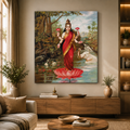 Goddess Lakshmi by Raja Ravi Verma