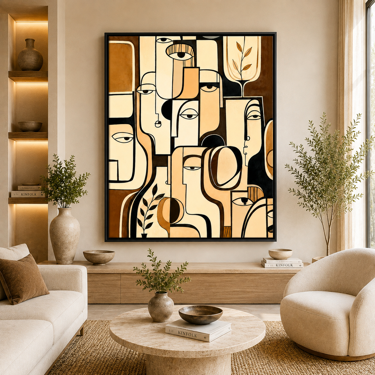 Faces within